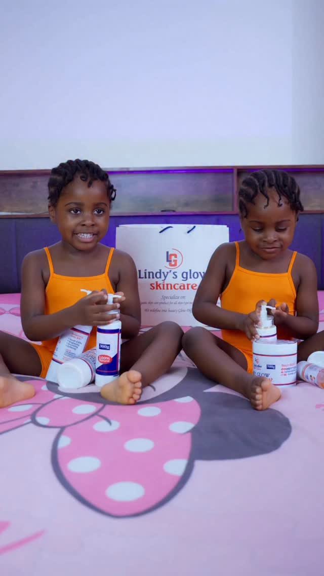 official_kktwins 게시물 이미지: I’ve been using this kids skin‑care routine...