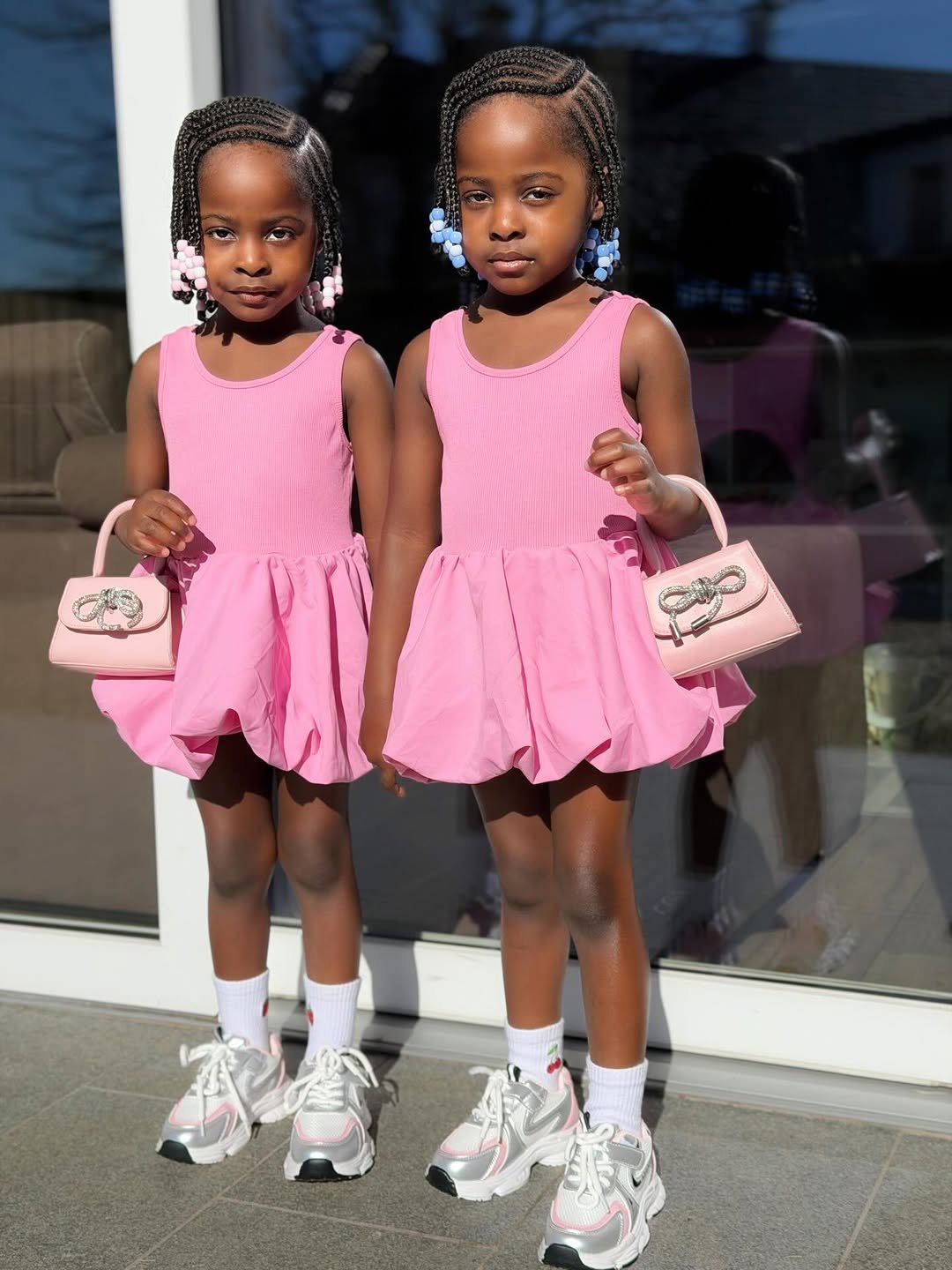 Photo by 🎀Kendra & Kimberly🎀 on February 26, 2026. May be an image of baby, shoes, dress, overskirt and text.