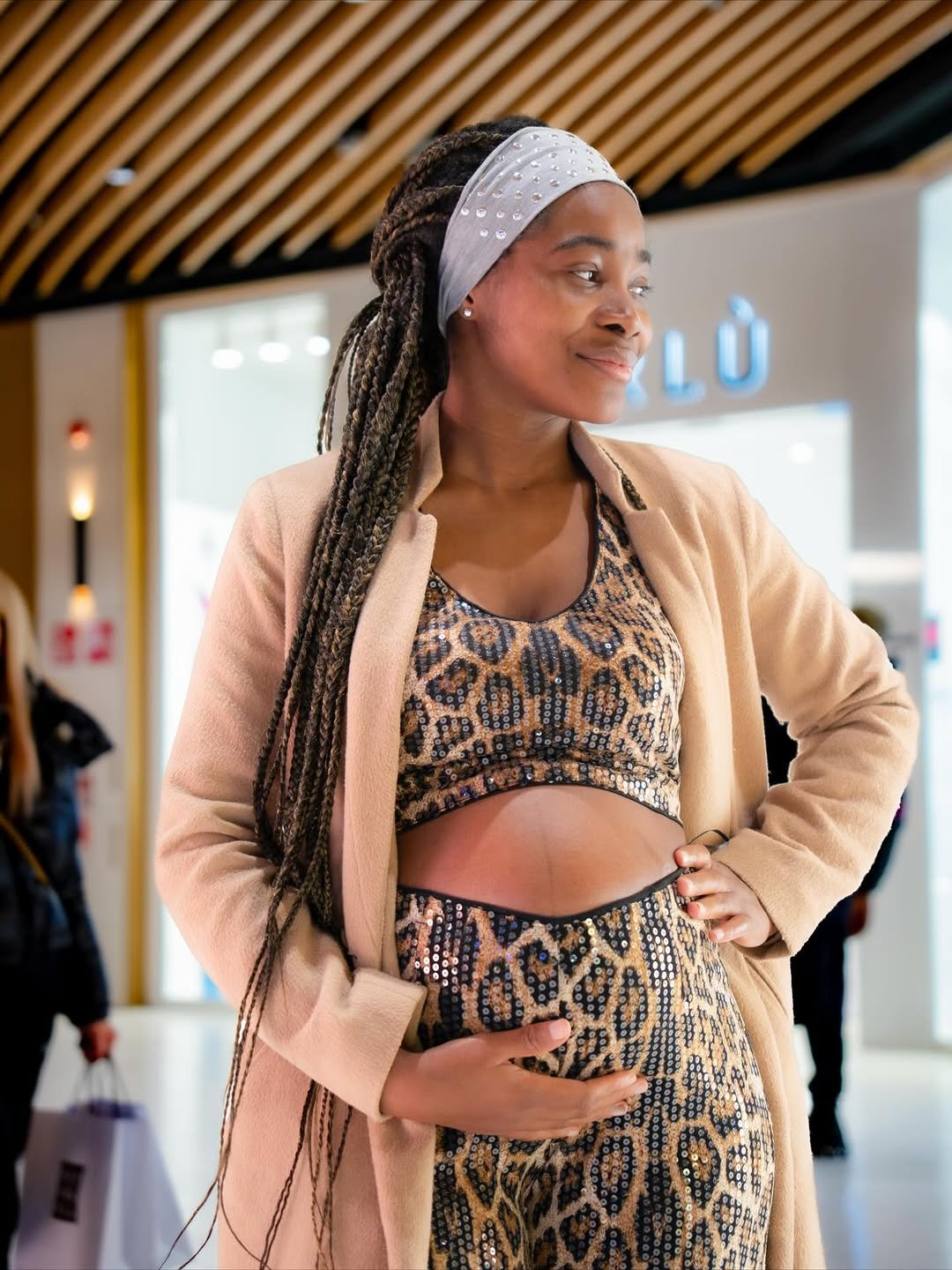 Photo by 🎀Kendra & Kimberly🎀 on December 02, 2025. May be an image of one or more people, cardigan, headscarf and text.