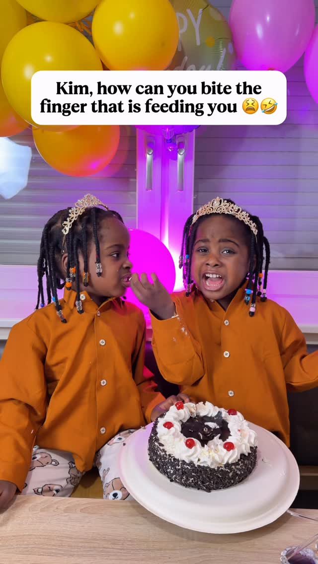 official_kktwins 게시물 이미지: When you bite the hand that feeds you… but...