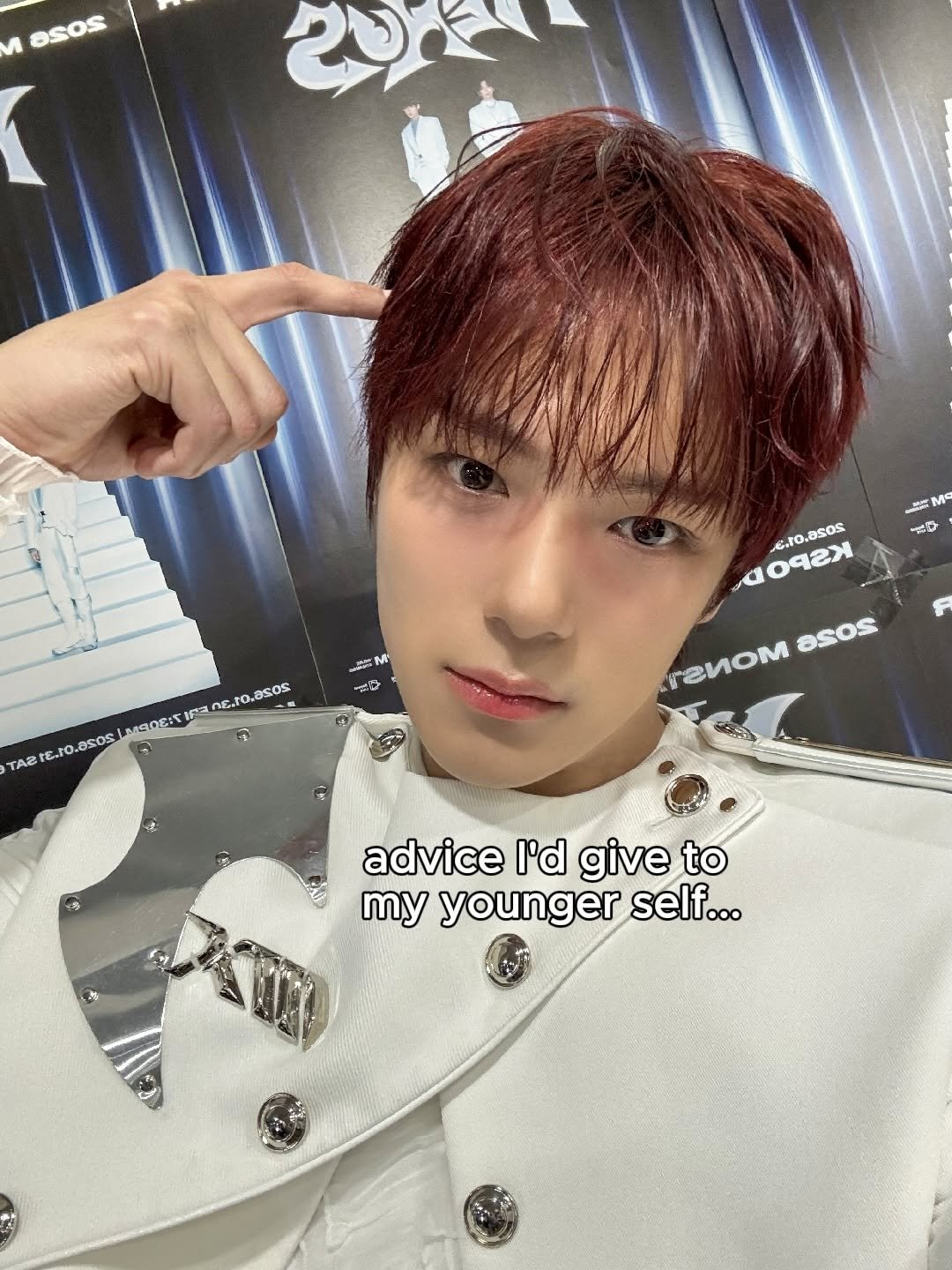 Photo by 몬스타엑스 MONSTA X on February 13, 2026. May be an image of text.