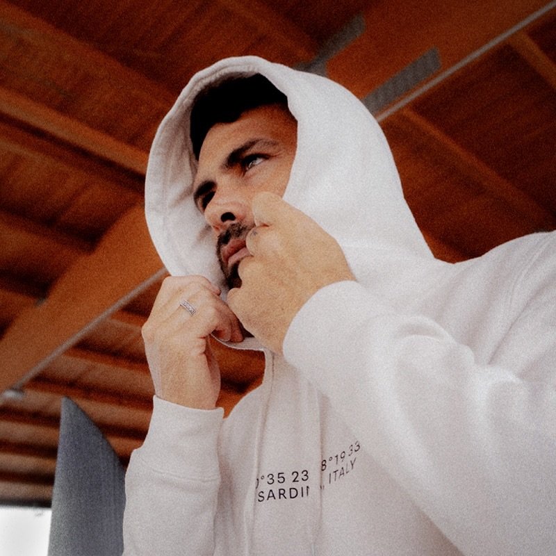 Photo shared by Forecast Surf on November 21, 2025 tagging @franciscoporcella. May be an image of one or more people and beard.