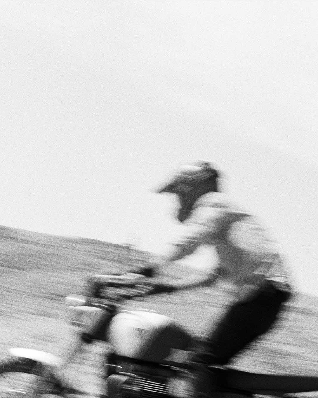 Photo by Triumph Motorcycles on December 27, 2025. May be a black-and-white image of racing vehicles, dirt bike, motorcycle, scooter and text.