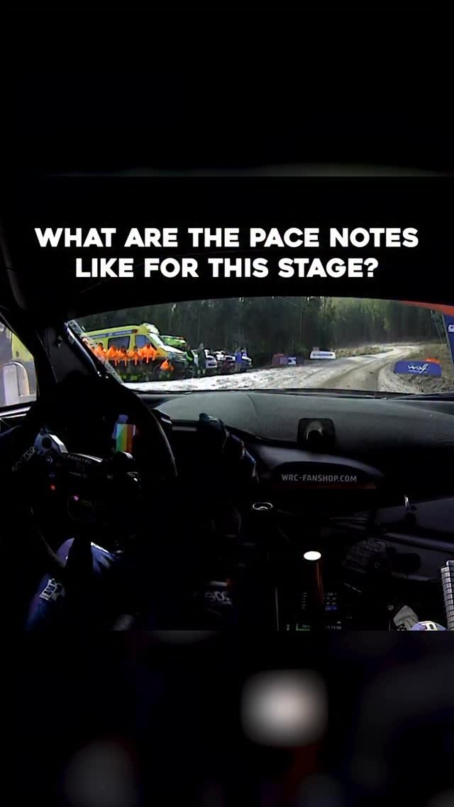 officialwrc 게시물 이미지: Not your usual WRC pacenotes…📝

@loucodriver...