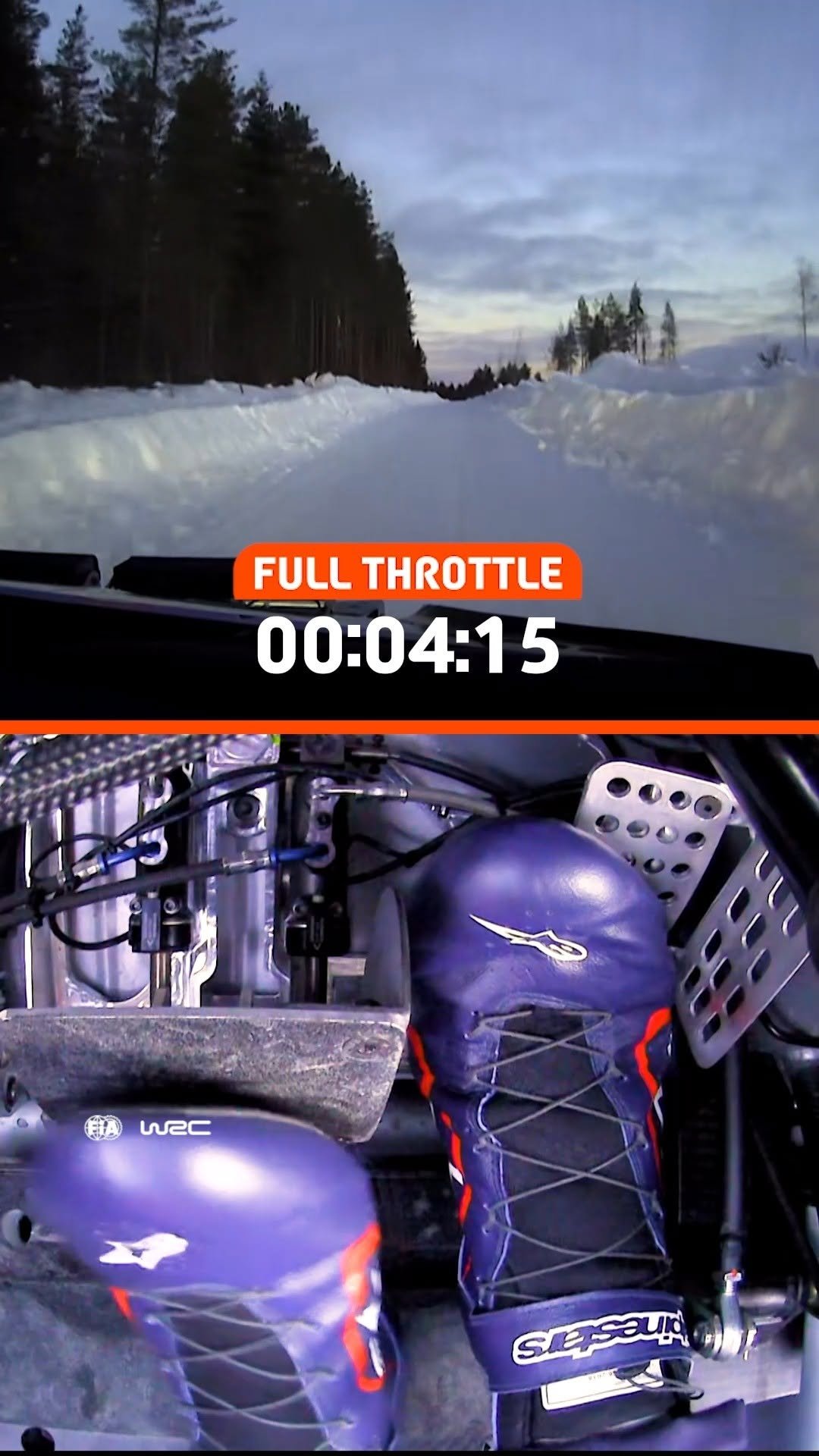 officialwrc 게시물 이미지: Flat out with Fourmaux!

#WRC | #RallySweden 🇸🇪