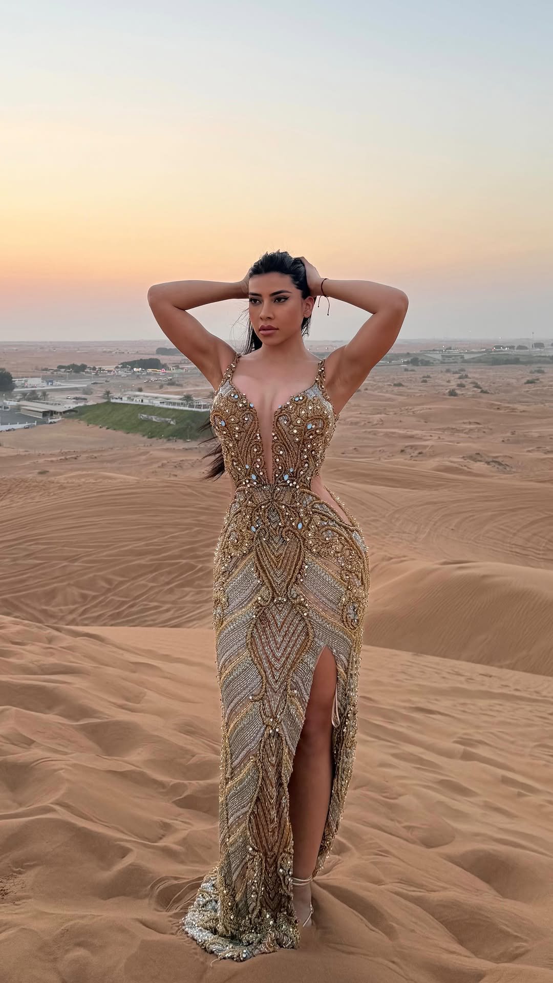 oharaingrid 게시물 이미지: GRWM Desert Vibes 🏜️🌵 dress @wandabrasil.oficial ✨