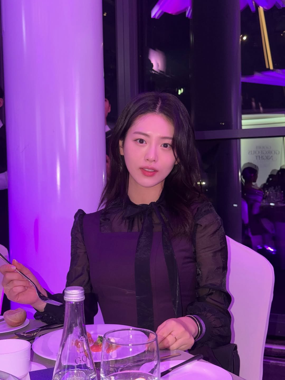 Photo shared by 하늘 민 고울 선 on February 10, 2026 tagging @theambassador_seoul, @gouri_official_dexlevo, and @gouri_official_kr. May be an image of one or more people, hair, top and text.