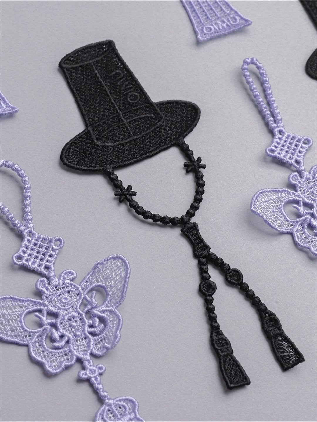 Photo shared by 오이뮤 / OIMU® on October 20, 2025 tagging @oimu_, and @oimu_shop. May be an image of lace and text.