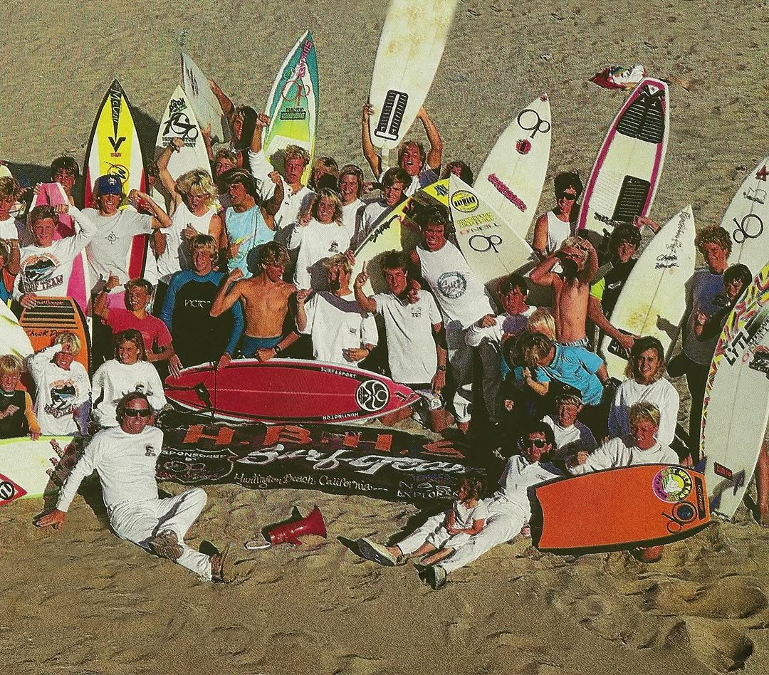 Photo by Aloha in Huntington Beach Pier. May be an image of skateboard, surfboard and text.