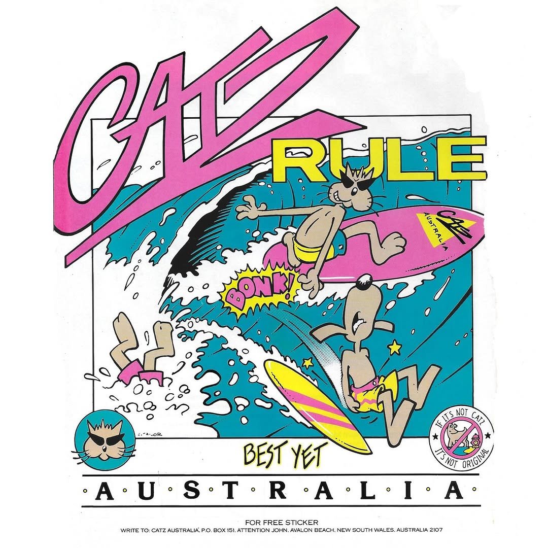 Photo by Aloha on January 12, 2026. May be pop art of wallaby, poster, magazine and text.