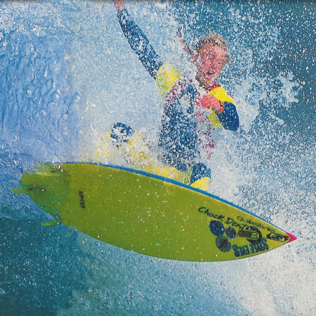 Photo by Aloha in Huntington Beach Pier. May be an image of surfboard, wetsuit, water and text.