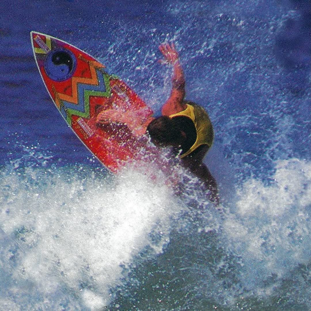 Photo by Aloha on February 27, 2026. May be an image of surfboard, water and text.