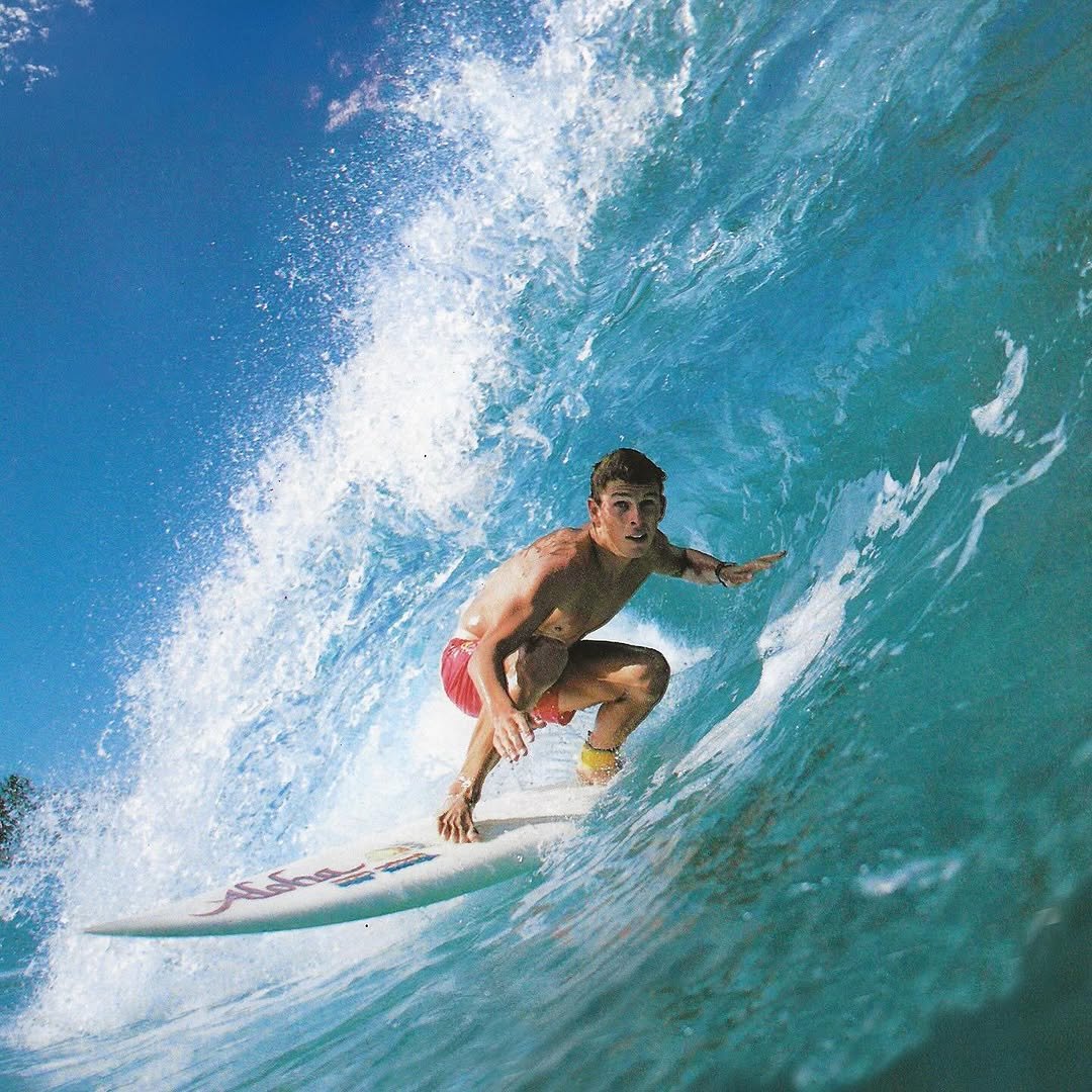 Photo by Aloha in North Shore, Oahu, Hawaii. May be an image of surfboard, wetsuit, ocean, water and text.