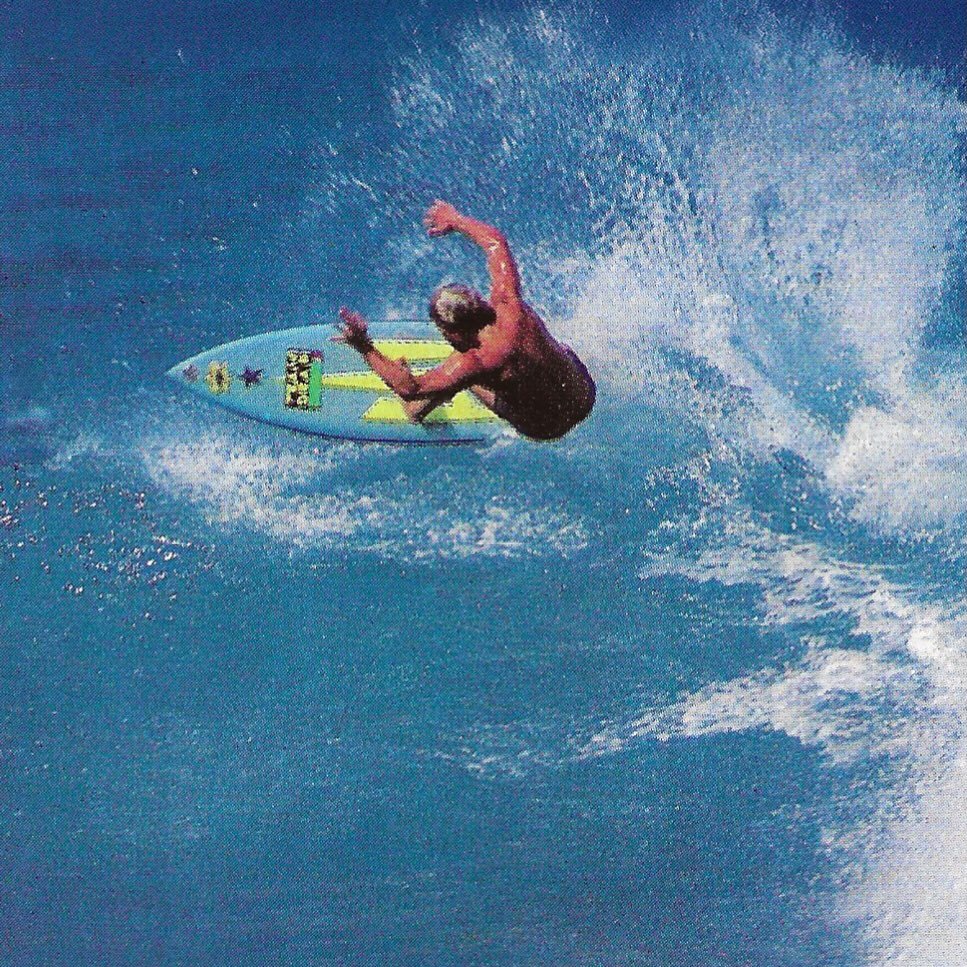 Photo by Aloha on January 03, 2026. May be an image of surfboard, water and text.