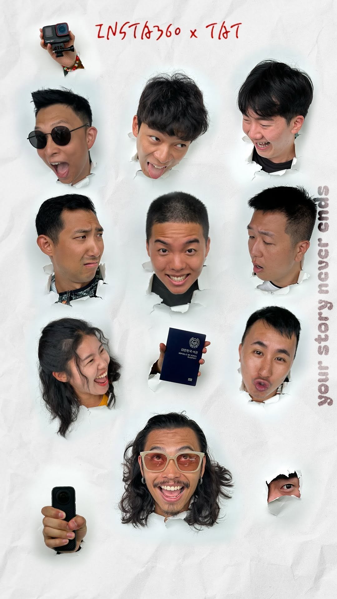 oliver_travel_ 게시물 이미지: @@같이 종이 뚫을 친구 태그🔻캡션참조

👉🏽 준비물 : 
두꺼운 종이, ✨옆...