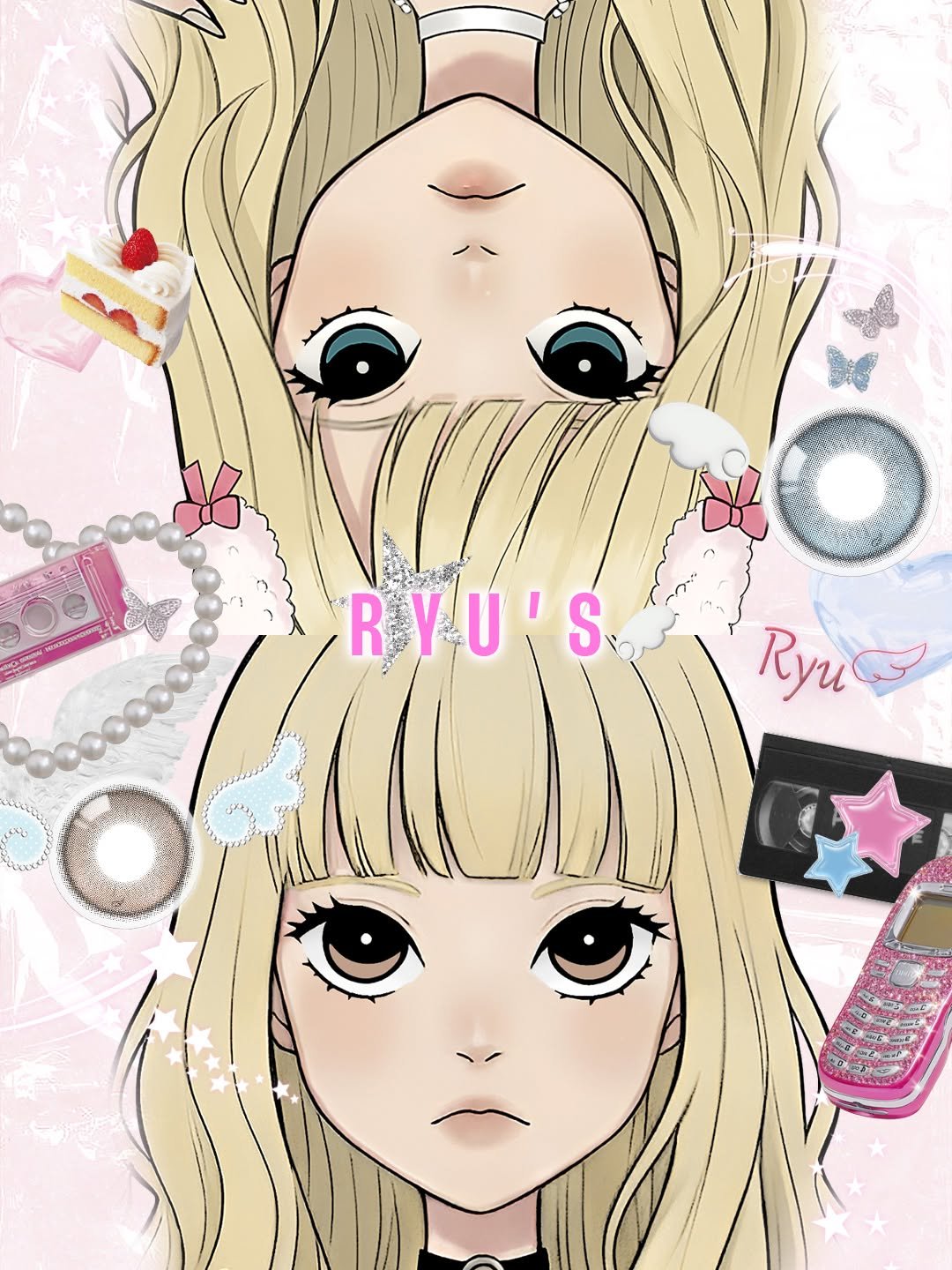 Photo by 오로라렌즈 | 데일리 렌즈맛집 on April 19, 2026. May be pop art of poster and text.