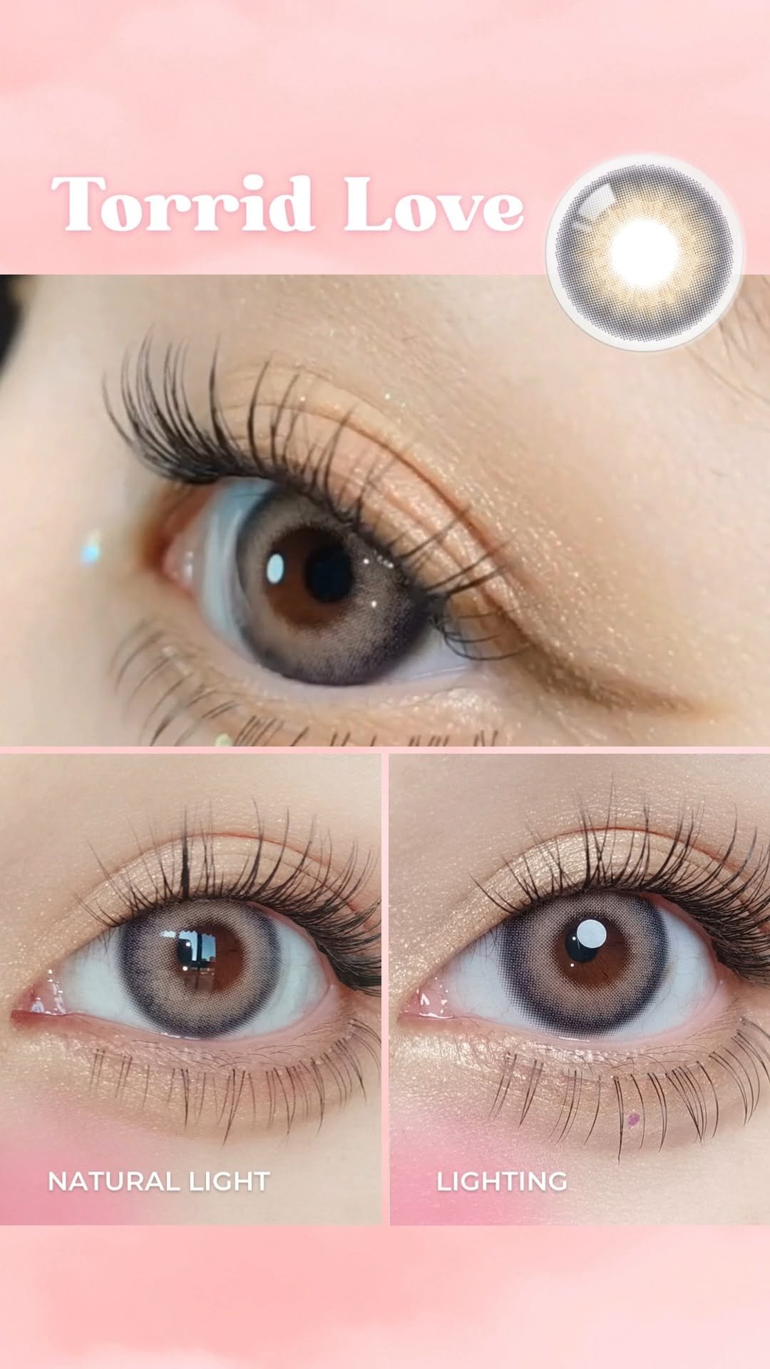 ololalens_kr 게시물 이미지: 선명한 발색, 딱 떨어지는 무드.
러블리하면서 펑키한 그 느낌, 렌즈 하나로 완성...