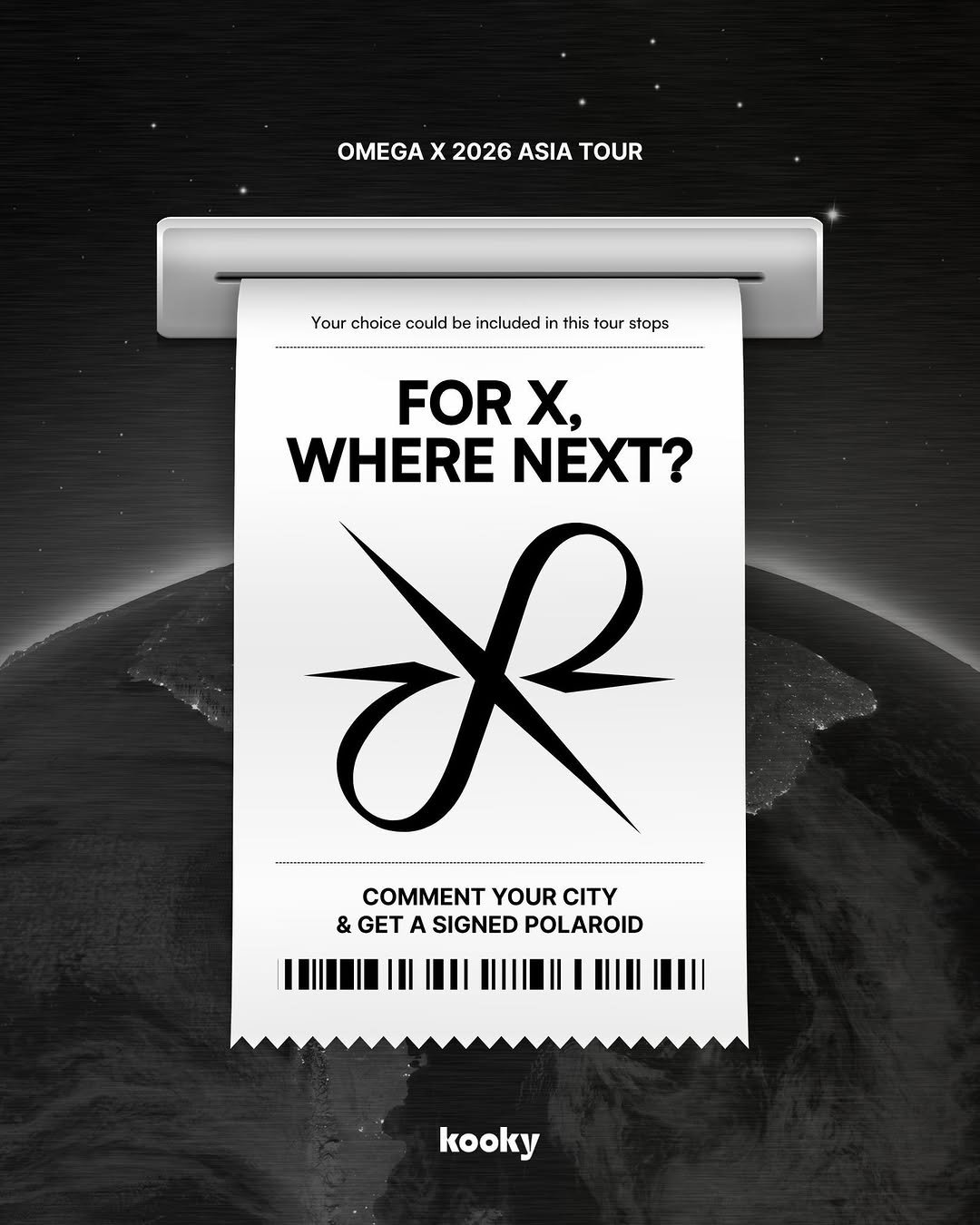 omega_x_official 게시물 이미지: 🔥 OMEGA X 2026 ASIA TOUR – FOR X, WHERE NEXT?...