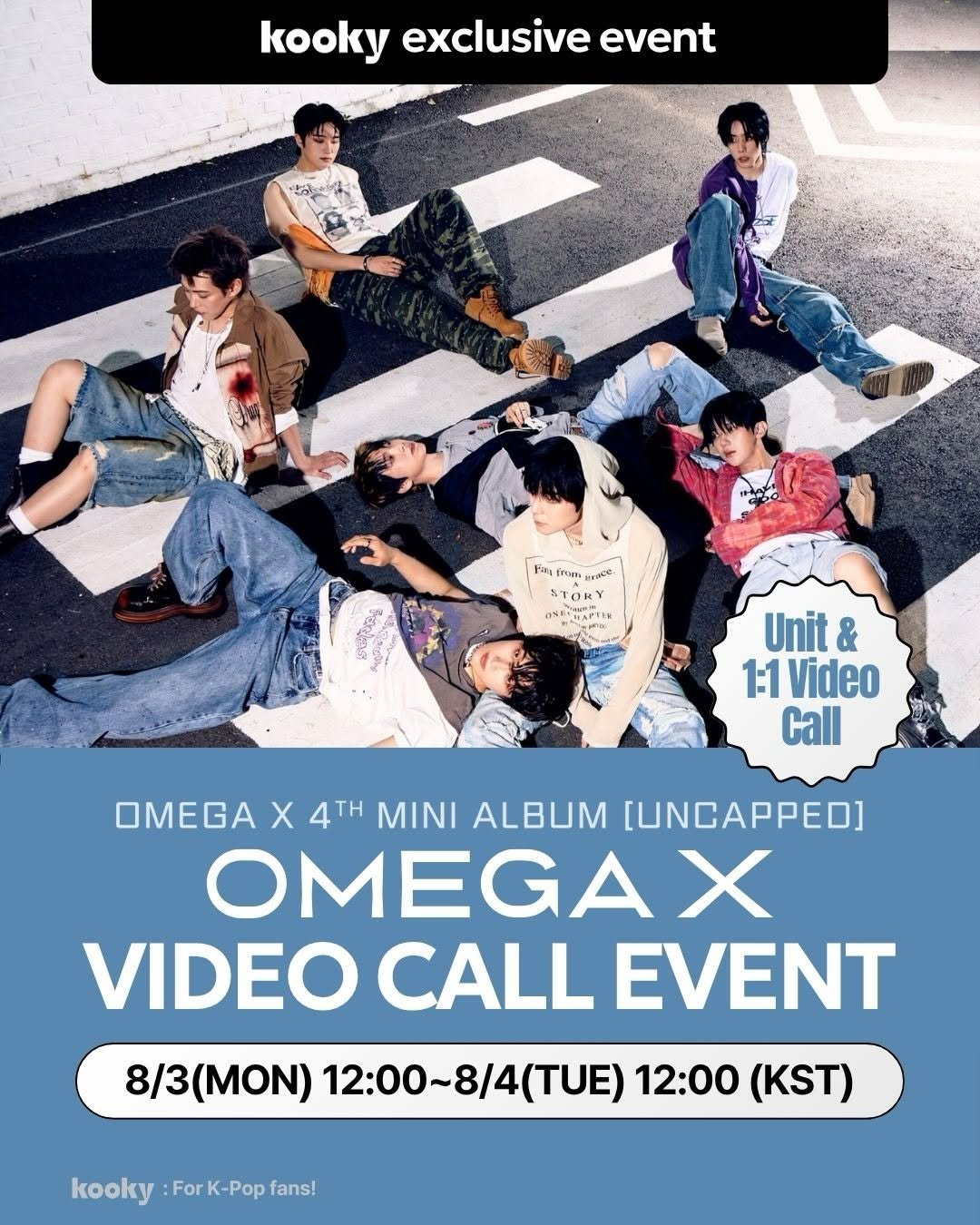 omega_x_official 게시물 이미지: 🖤 Kooky X OMEGA X SPECIAL VIDEO CALL EVENT
🔗...
