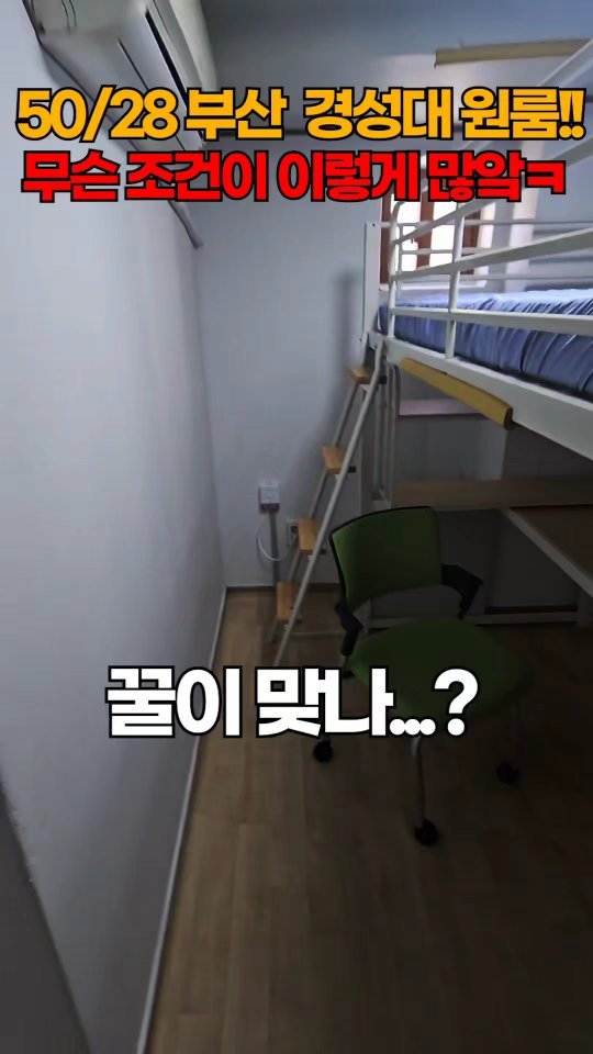 one.taste__ 게시물 이미지: 부산에서 가장 싼 원룸의 현실

✅부동산 상담은 홈 프로필에
'링크'로!!!문의...