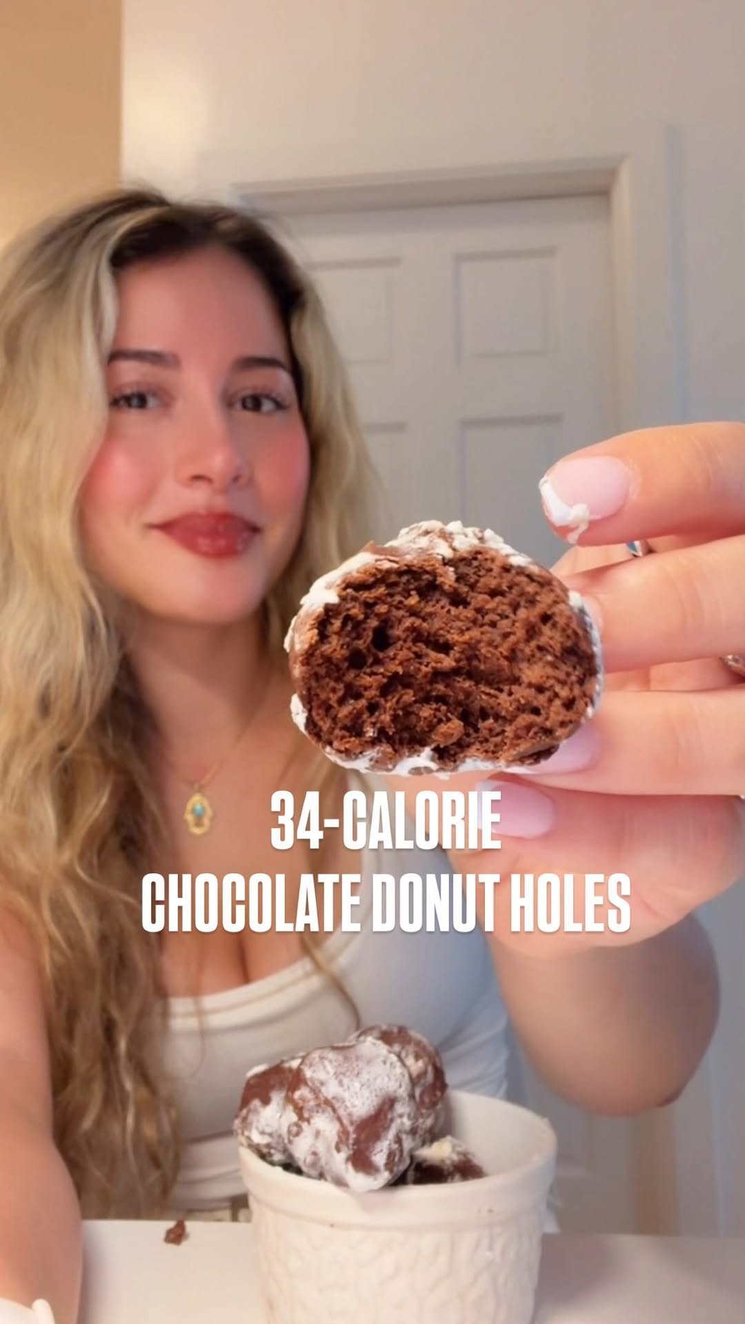 onehungryturnip 게시물 이미지: 34 CALORIE DONUT HOLES - sugar free, high...