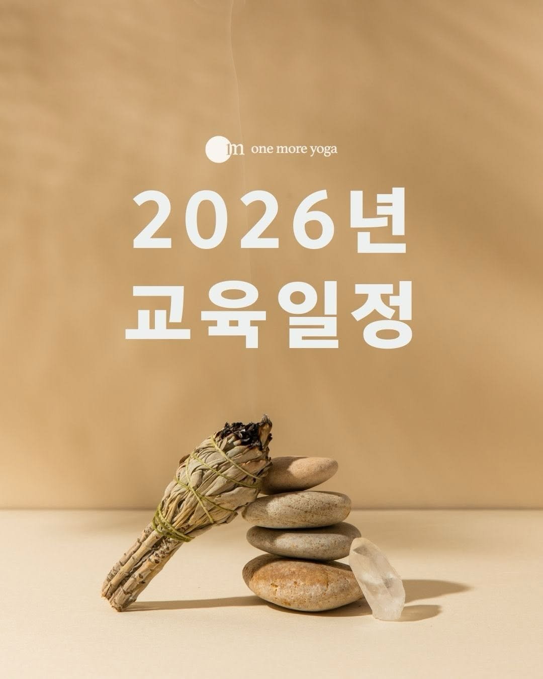 onemoreyoga 게시물 이미지: ✨
2026년 교육 일정을 알려드려요-

각 교육의 상세 정보는 추후 순차적으로...