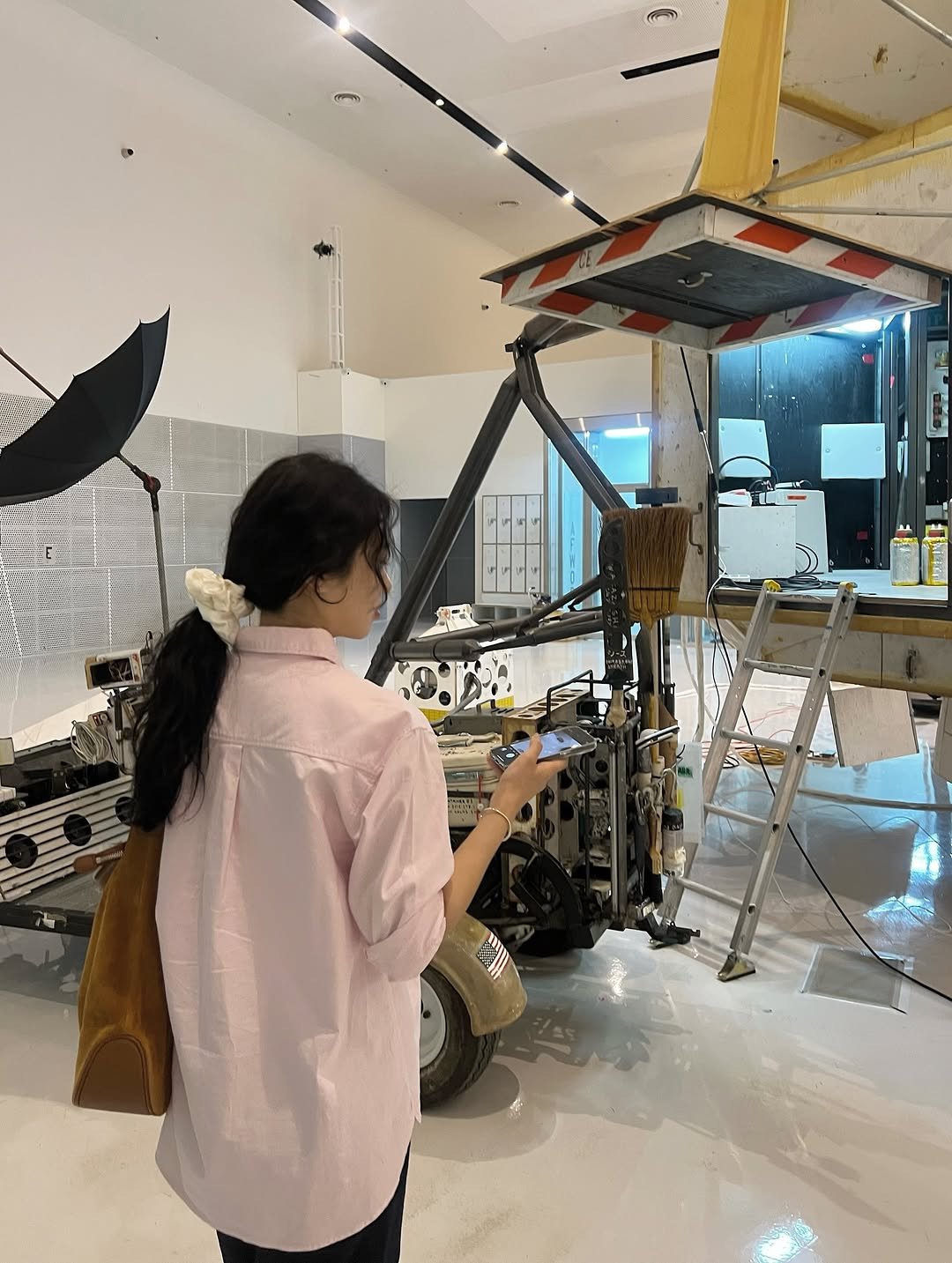 Photo by 오늘영 on September 05, 2025. May be an image of helicopter, lego, telescope and text.