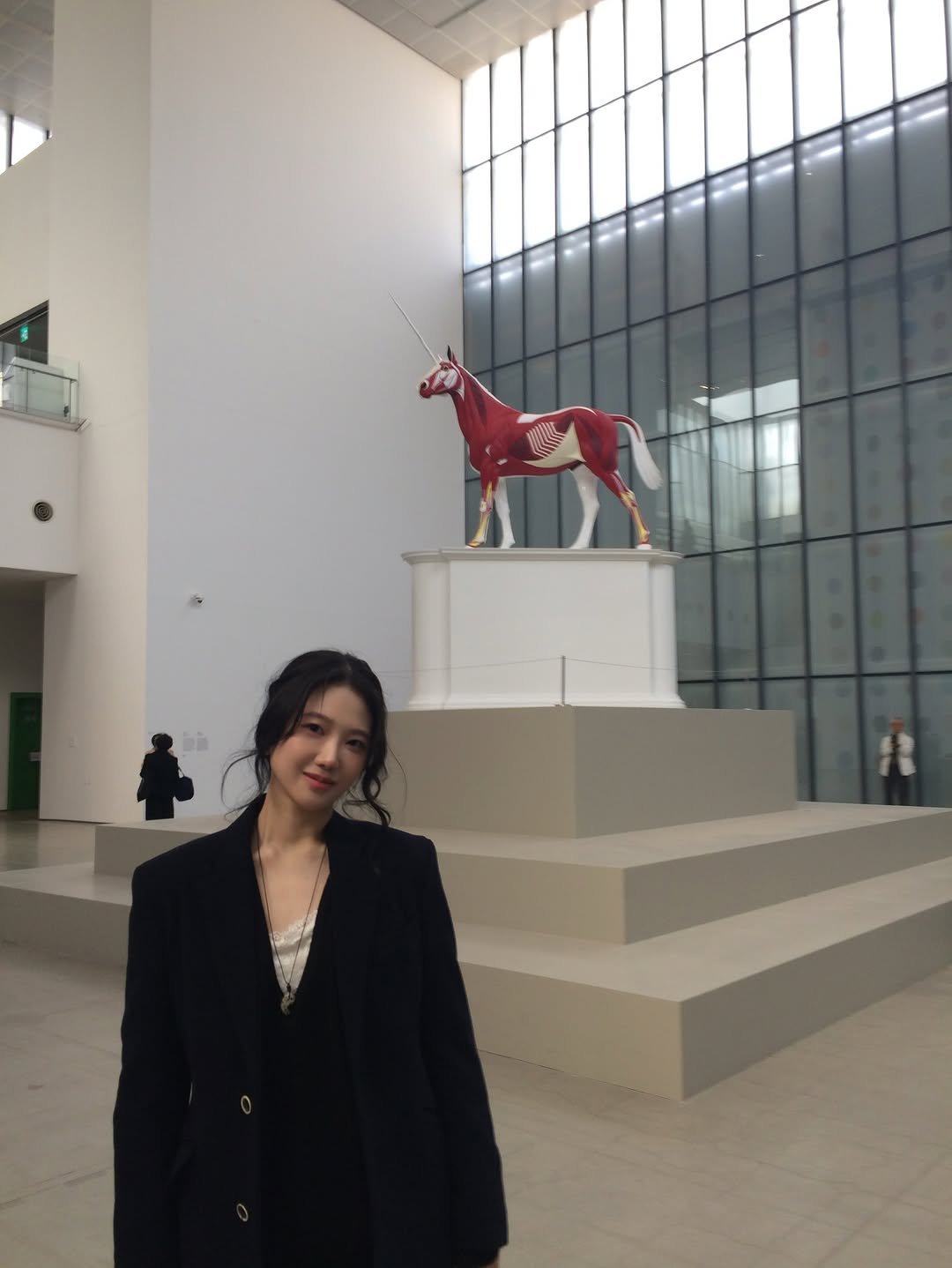 Photo by 오늘영 on March 24, 2026. May be an image of sculpture and text.