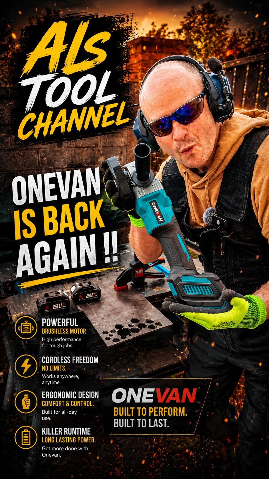 onevan_tools 게시물 이미지: @onevan_tools are back and this time we crank...