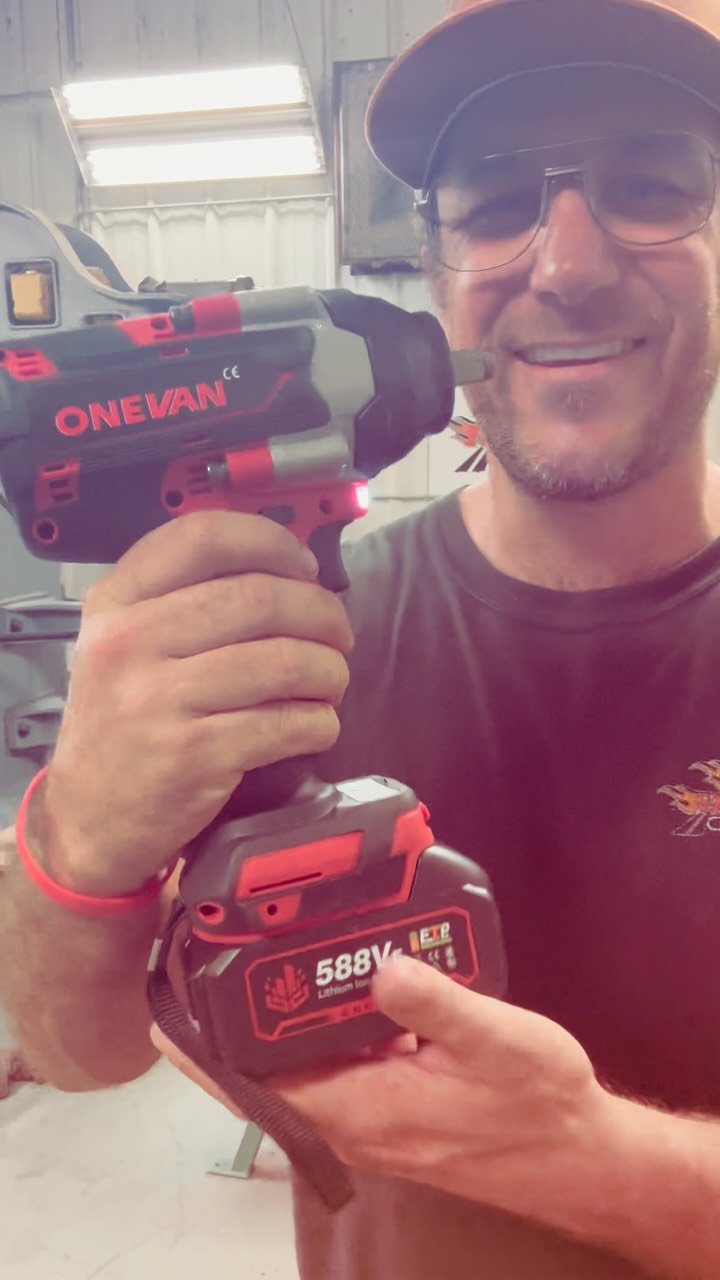 onevan_tools 게시물 이미지: The @onevan_tools 1/2” cordless impact wrench...