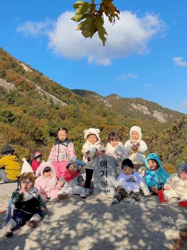 ongmuseum 게시물 이미지: 세상에서 제일 귀여운 #생일파티 찾았다 🙊❤️🎂

베이비하이킹클럽에서는 아가와...