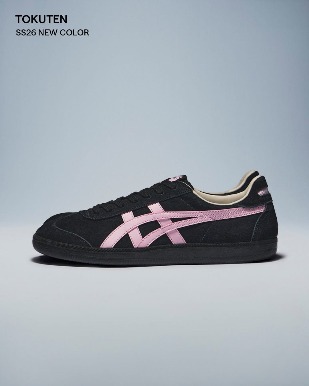 Photo by Onitsuka Tiger Korea on April 17, 2026. May be an image of sneakers and text that says 'TOKUTEN SS26NEWCOLOR SS26 NEW COLOR'.