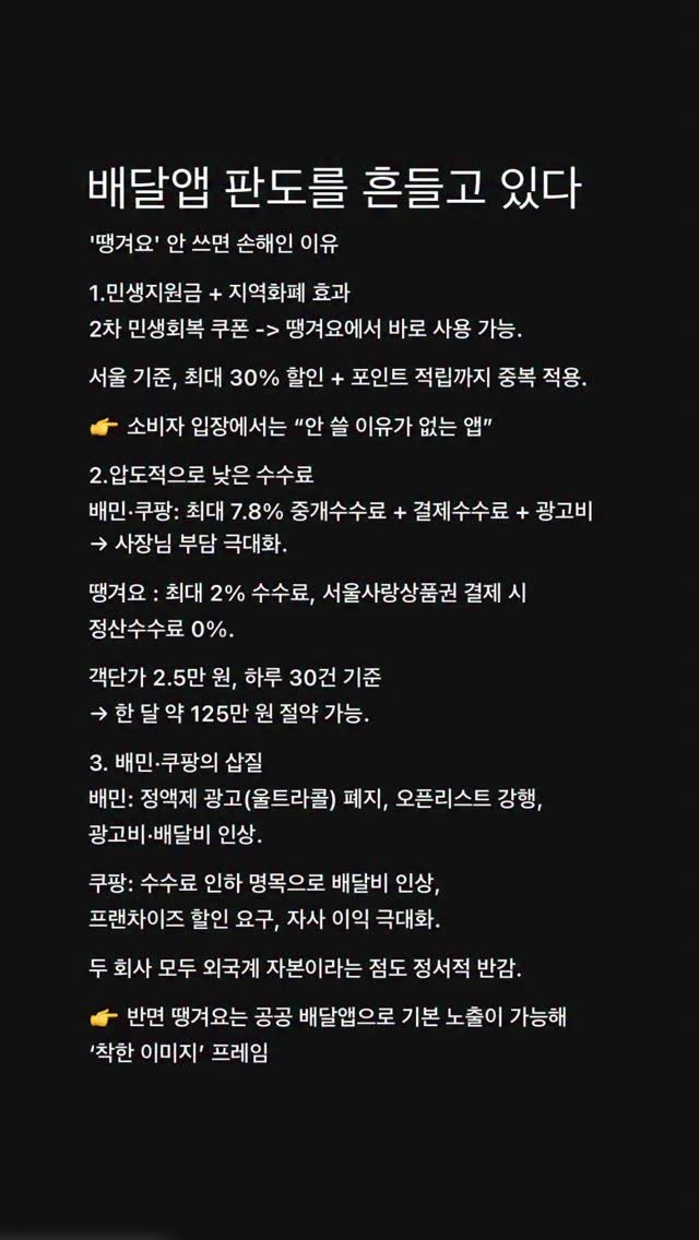 online_marketer_wj 게시물 이미지: 사장님들이 안 쓰면 손해인..

👀 첫 번째 이유는 ‘민생지원금 효과’.
2차...