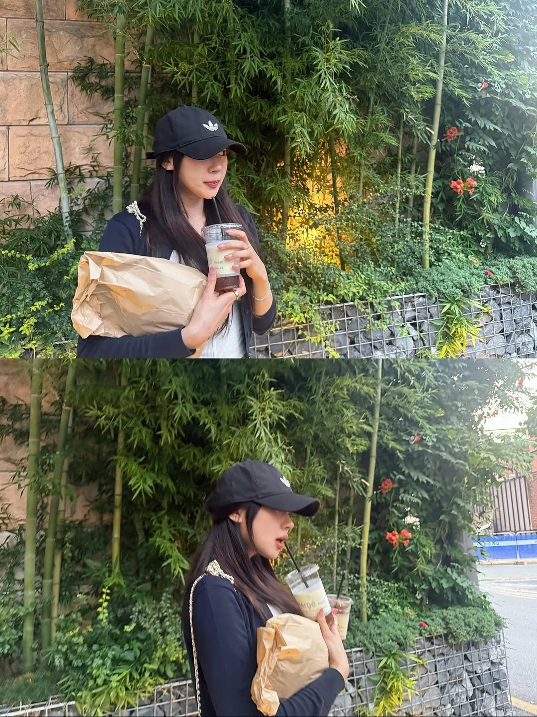 Photo by 장진원 JINWON on August 23, 2025. May be an image of 2 people, picnic and text.