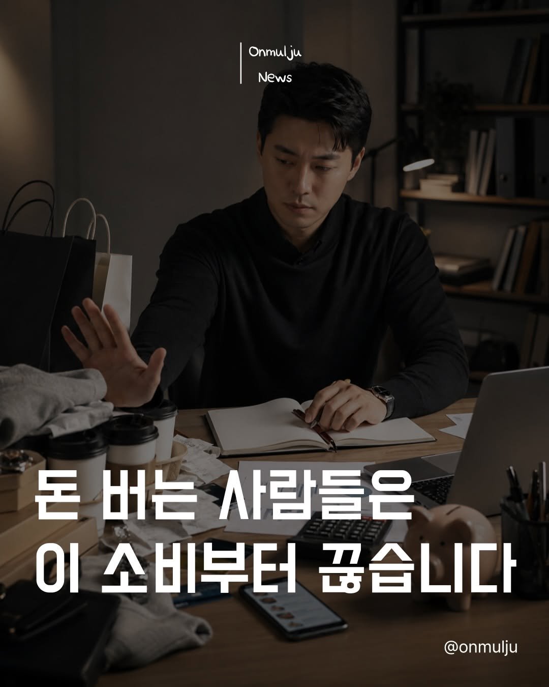 onmulju 게시물 이미지: 돈 버는 사람들은
무조건 아끼기만 하지 않습니다.

대신

✔ 보여주기 소비
✔...