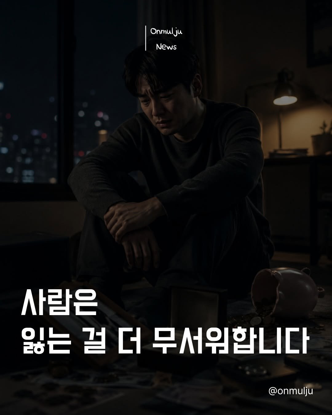 onmulju 게시물 이미지: 사람은 원래

얻는 기쁨보다

잃는 고통을 더 크게 느낍니다.

그래서

✔ 투자도...