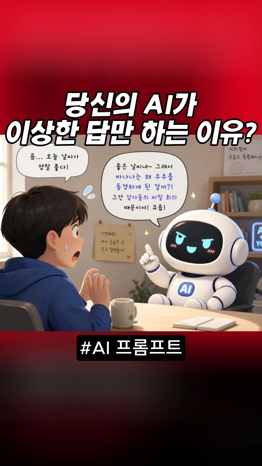 onobooks 게시물 이미지: “내 AI는 왜 이상한 답만 하는거지?”

AI를 잘 사용하고 싶으신가요?😉
그럼...