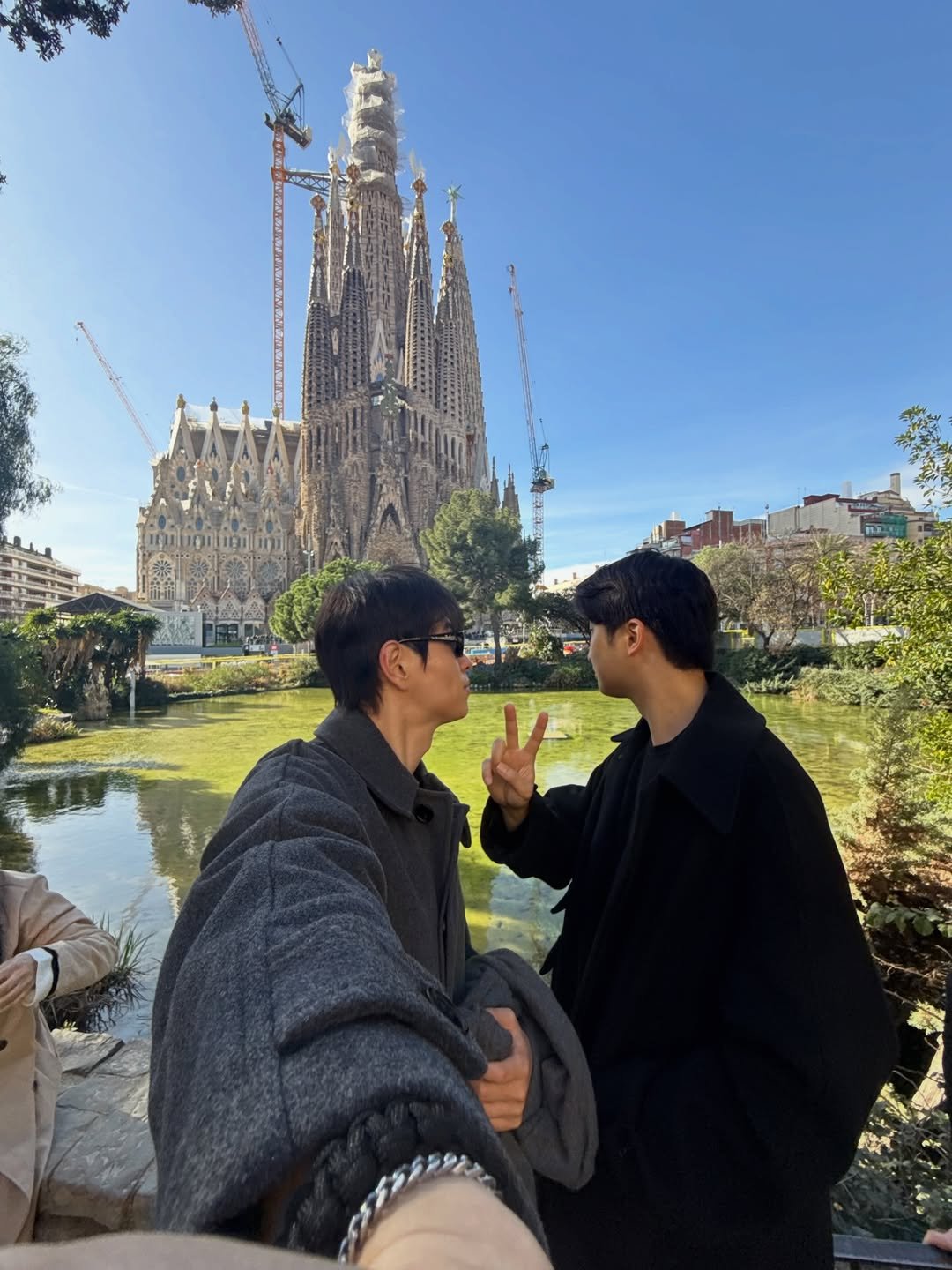 Photo by Jun on January 30, 2026. May be an image of La Sagrada Familia and text.