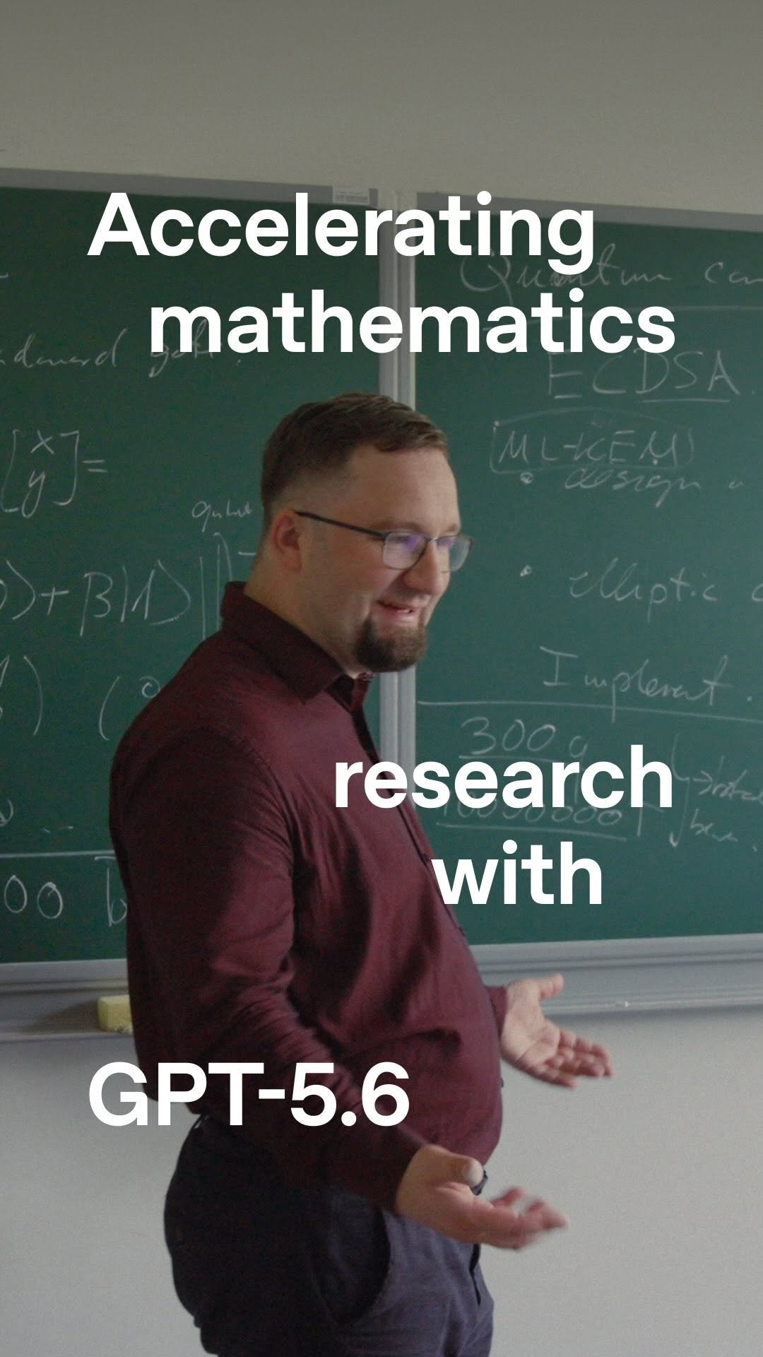 openai 게시물 이미지: Meet Bartosz, the mathematician solving...