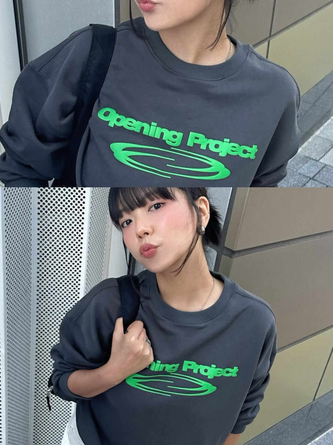 Photo by Opening Project on September 30, 2025. May be an image of one or more people, hair, top, parka, turtleneck, sweatshirt and text that says 'OgeningProject Opening Project ing Project ingProject Proj 2'.