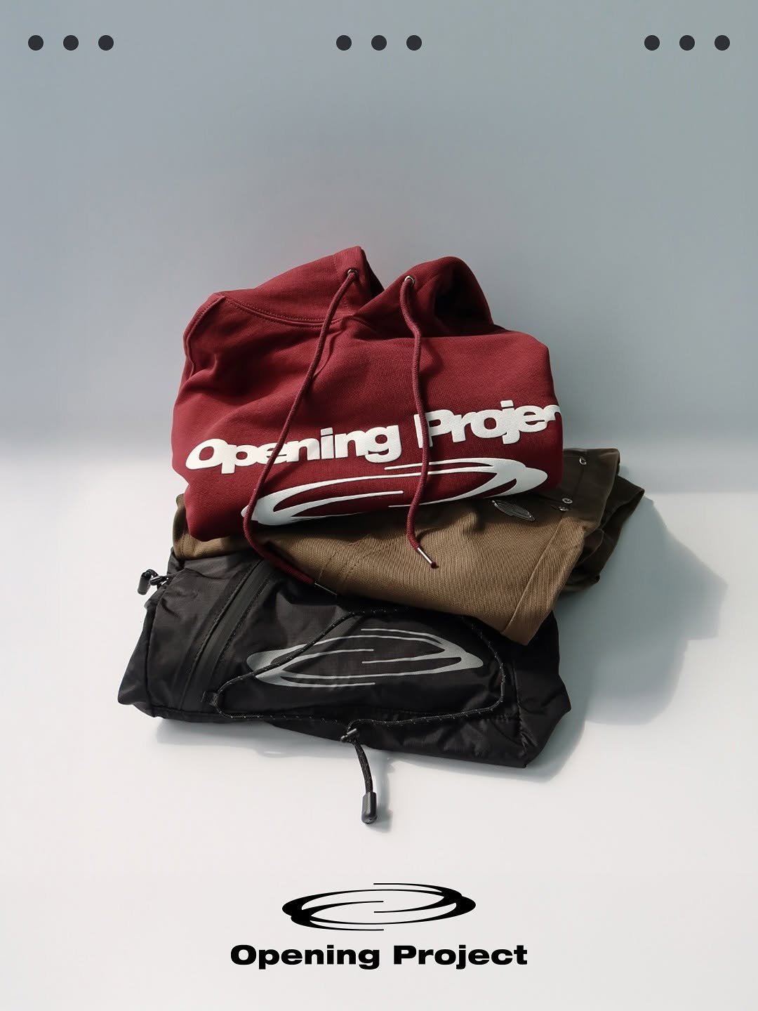 Photo by Opening Project on September 12, 2025. May be an image of drawstring, face mask, parka and text.