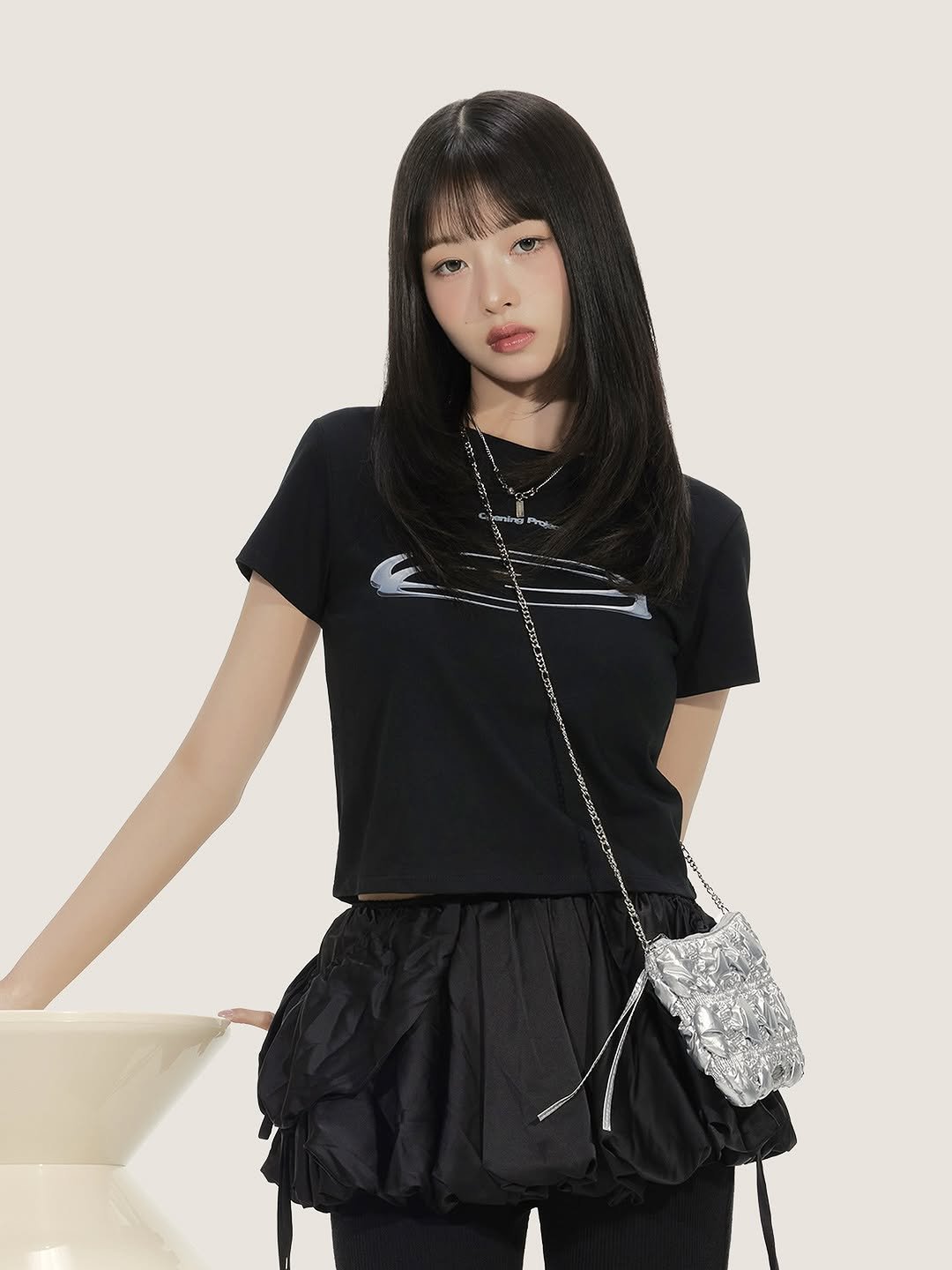 Photo shared by Opening Project on August 18, 2025 tagging @reinyourheart. May be an image of 1 person, drawstring, top, purse and text.