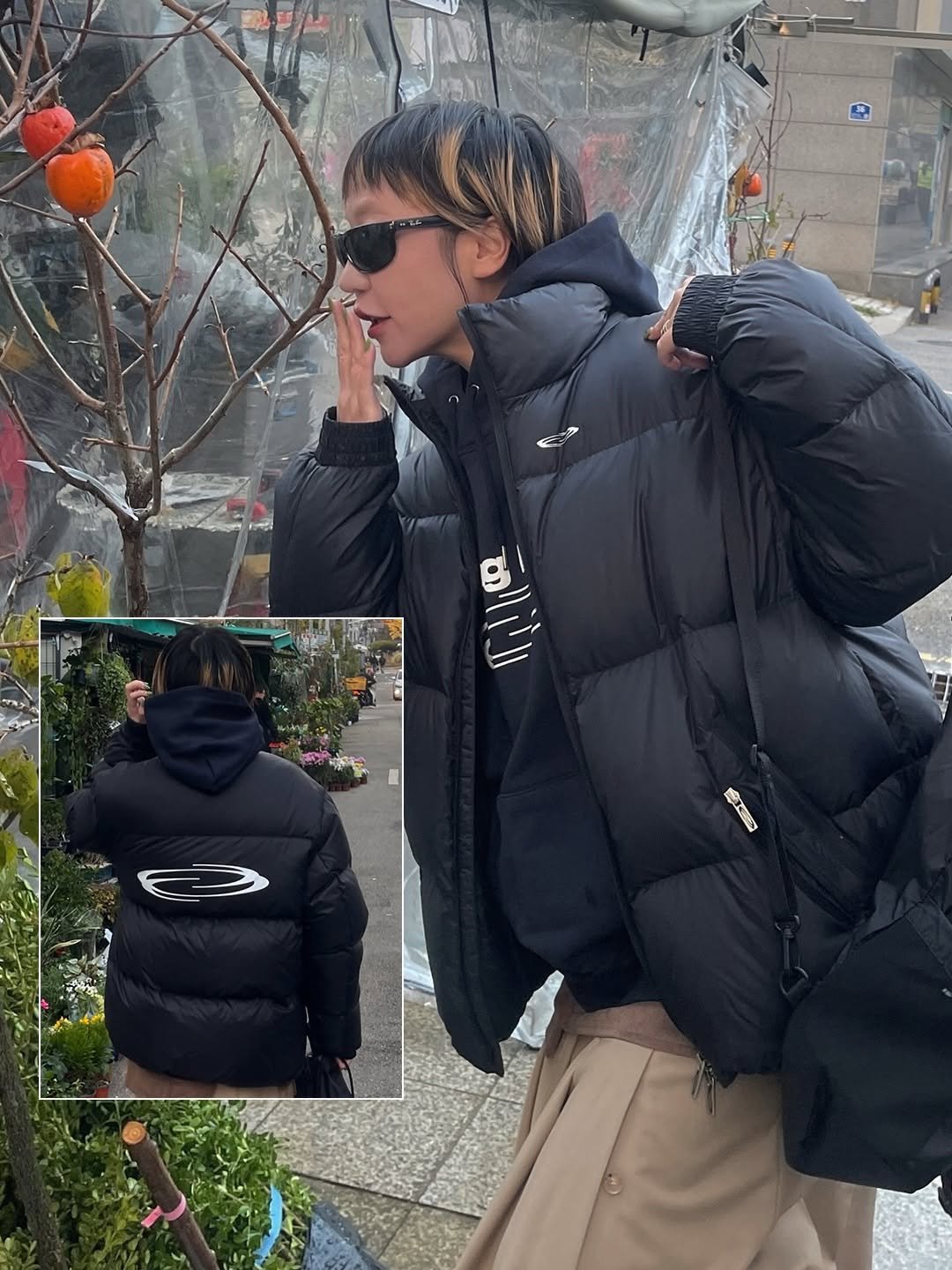 Photo by Opening Project on November 26, 2025. May be an image of duffle coat, overcoat, goosedown coat, turtleneck, snowsuit, face mask, fur, fleece, jacket, parka and text.