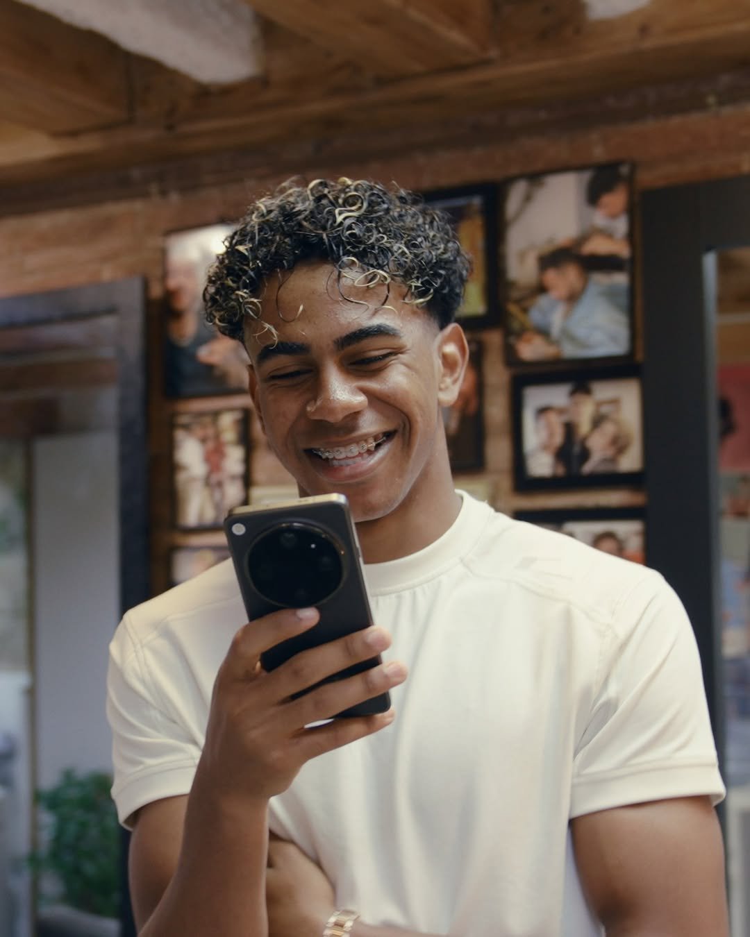 oppo 게시물 이미지: Ultra aura 🔥⚽ @LamineYamal 📱 #OPPOFindX9Ultra