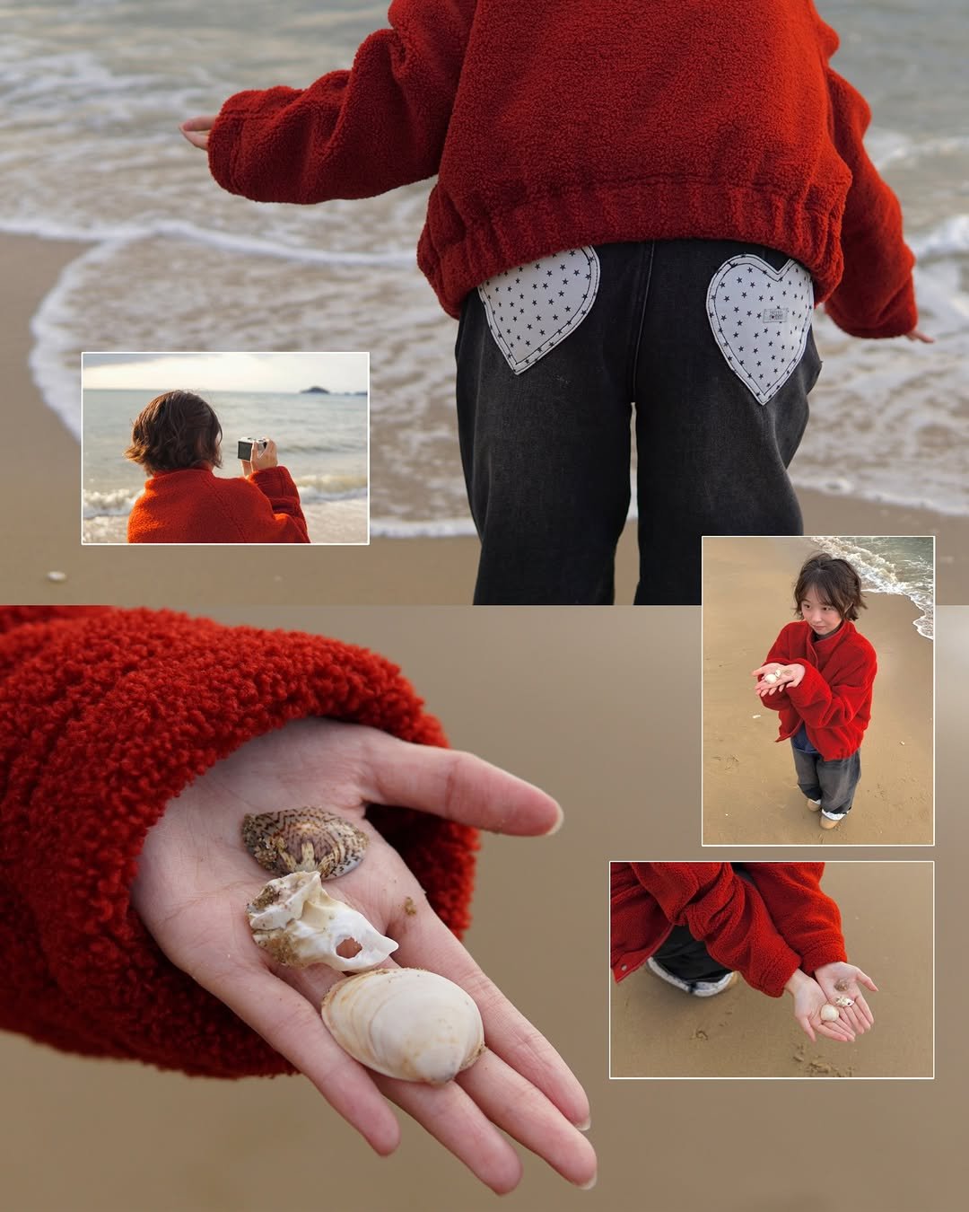 Photo shared by 소리소리 옷장 | 키작녀 캐주얼룩 • 빈티지룩 on November 22, 2025 tagging @ronron.co.kr. May be an image of text.