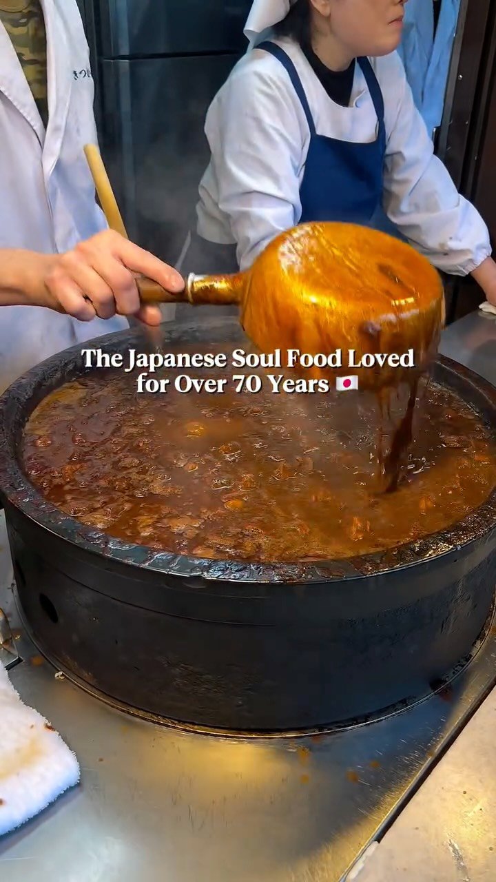 or__and 게시물 이미지: 🇯🇵Soul Food. 도쿄 78년된 내장덮밥. 수십년간 농축된...