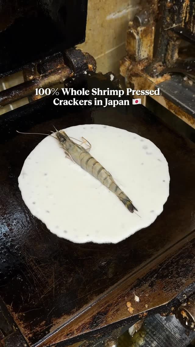 or__and 게시물 이미지: 🦐100% Pressed Crackers. 순식간에 완성되는 통새우 센베이....
