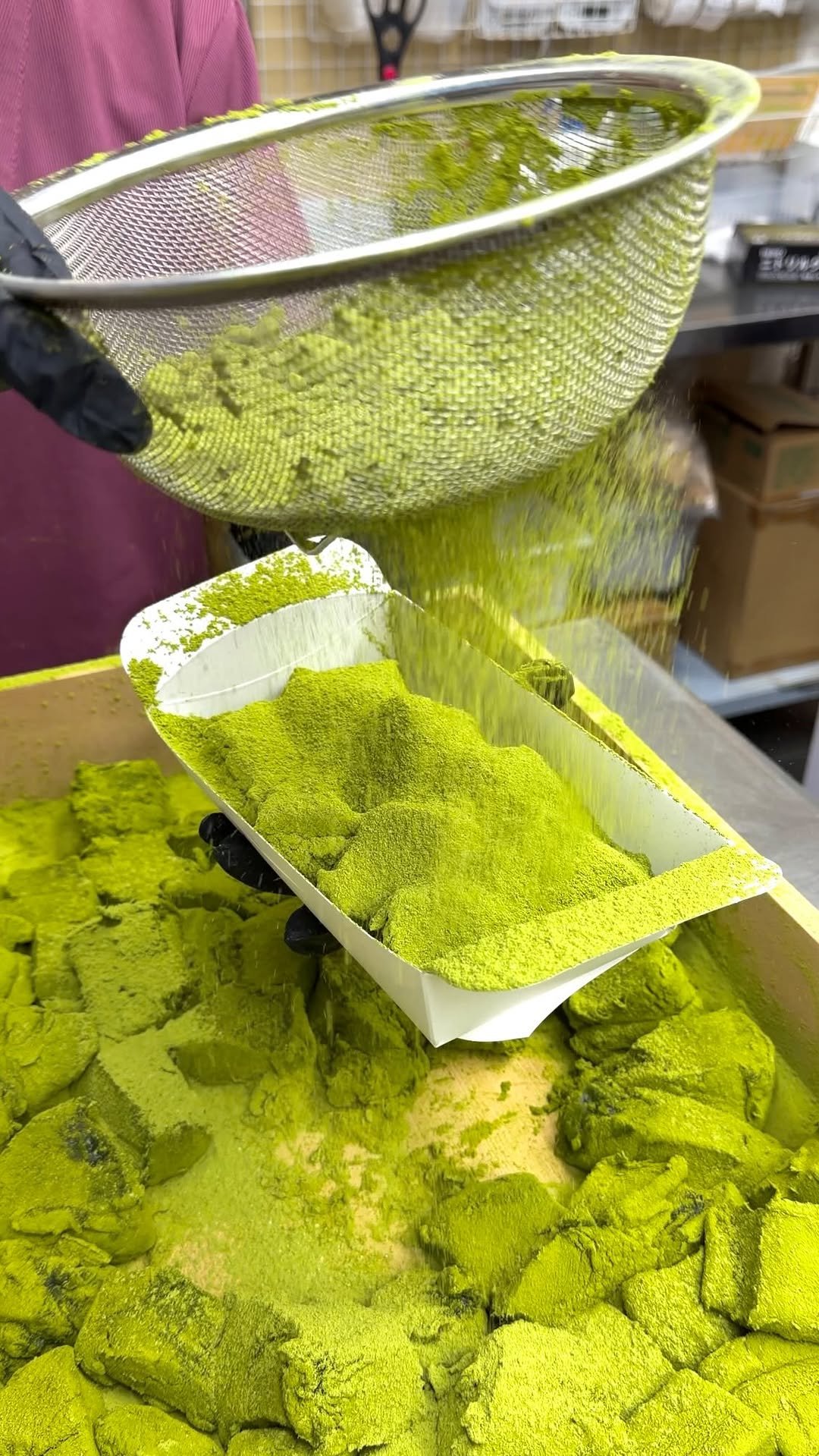 or__and 게시물 이미지: 🇯🇵Matcha Warabi mochi. 크림처럼 흐믈거리는 말차 와라비모찌!...