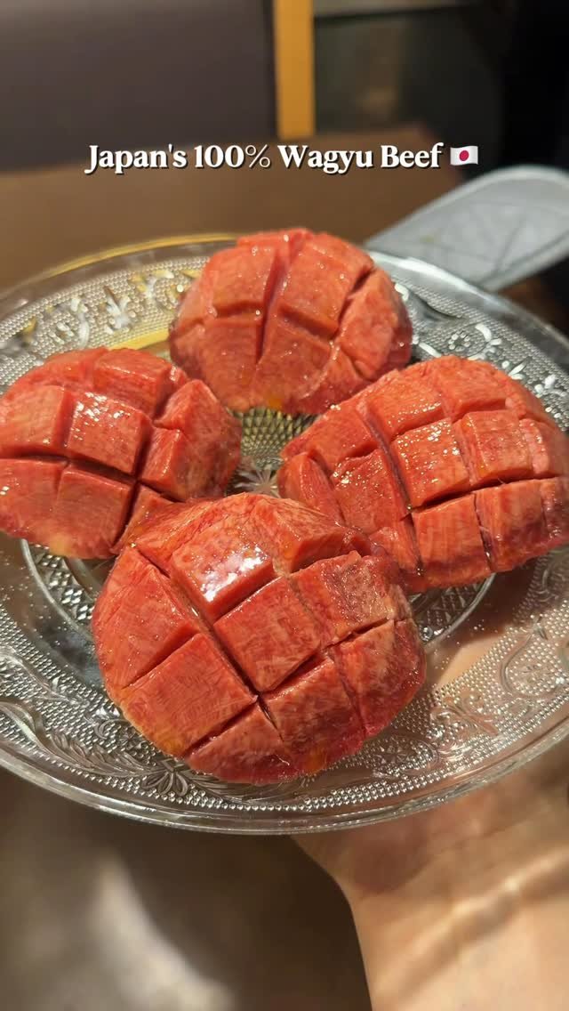 or__and 게시물 이미지: 🇯🇵100%Wagyu Beef. 도쿄 1등 망고컷팅우설! 역대급 와규전문점....