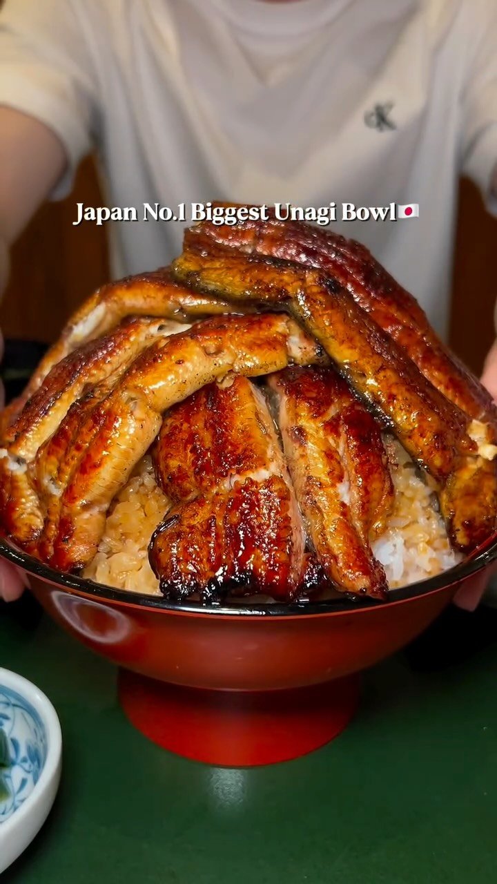 or__and 게시물 이미지: 🇯🇵No.1 Biggest Unagi Bowl. 하루165분만 영업하는 노포...